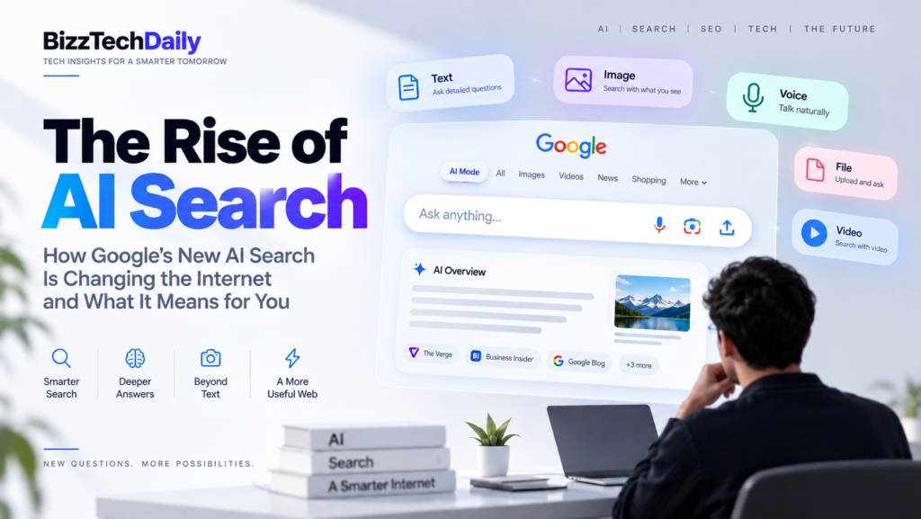 AI Search changing how people search with Google AI Mode and multimodal search