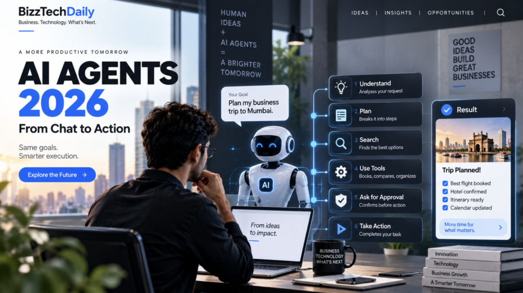 AI agents 2026 moving from chat to action in business